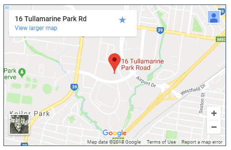 Tullamarine Map 